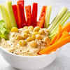 Carrot and cucumber sticks