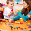 Playing with kids