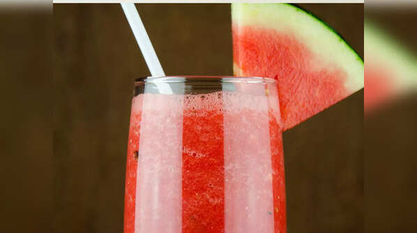 Chia watermelon slush