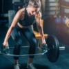 Trap bar deadlifts