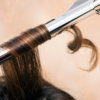Step 4: Curl away from your face
