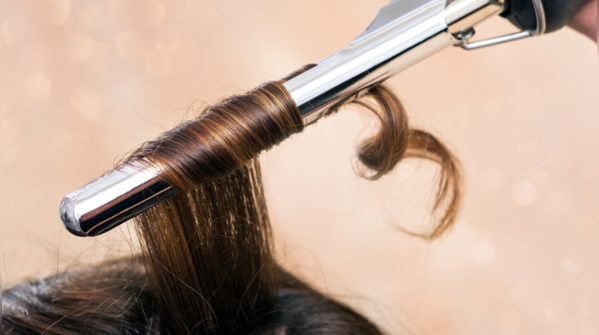 Step 4: Curl away from your face