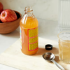 Apple cider vinegar + warm water