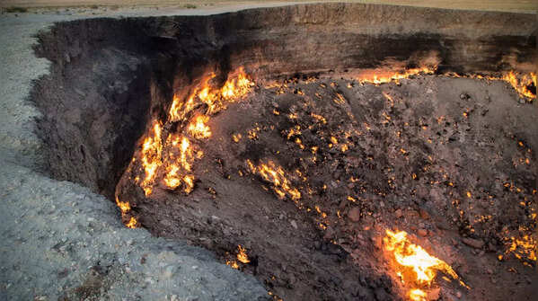 Why does the fire keep burning