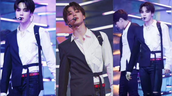 The half-jacket look of Jimin
