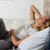 Pain and discomfort in your tummy and lower back