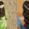 7. Classic puff with open curls