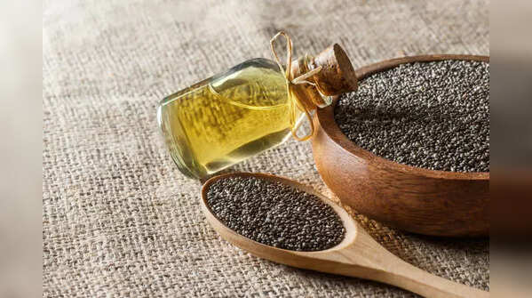Chia Seed oil scalp massage