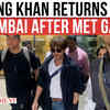 Article image for: Bollywood Superstar Shah Rukh Khan Touches Down in Mumbai Post-Met Gala"