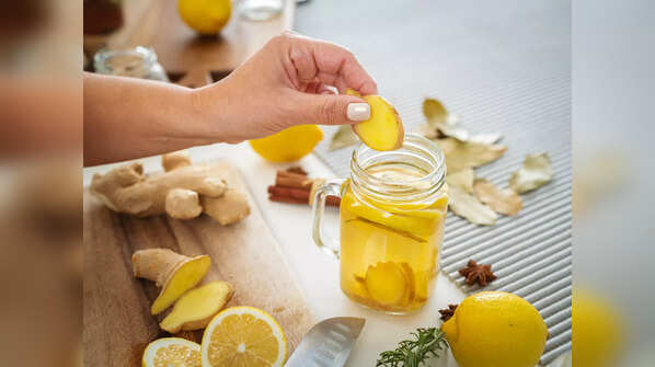 Ginger and Lemon Water
