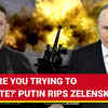 Article image for: Putin's Savage Response To Zelensky & West's Truce Offer In English: 'Who Needs Such Peace?' | Watch