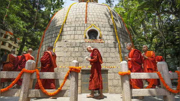 Monks celebrate Buddha’s birth and enlightenment in Bengaluru