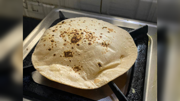 Let the dough rest for soft, fluffy chapatis