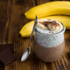 Chocolate banana chia mousse 