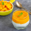 Mango chia pudding 