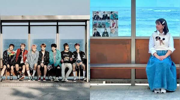BTS Bus Stop in Gangneung