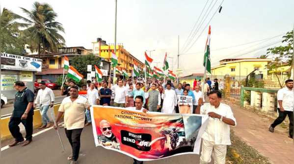 Tricolour takes over Goan streets
