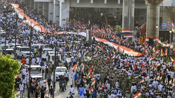 Ahmedabad salutes armed forces with grand yatra