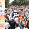 Families walk together for the Nation in Haryana