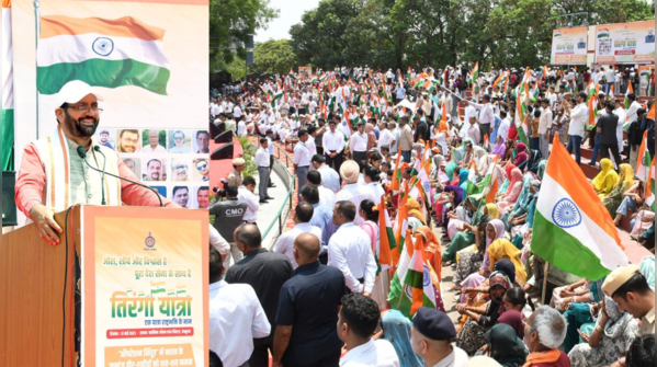 Families walk together for the Nation in Haryana