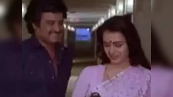 Rajinikanth and Amala
