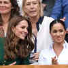 Kate leaning towards Meghan during conversations