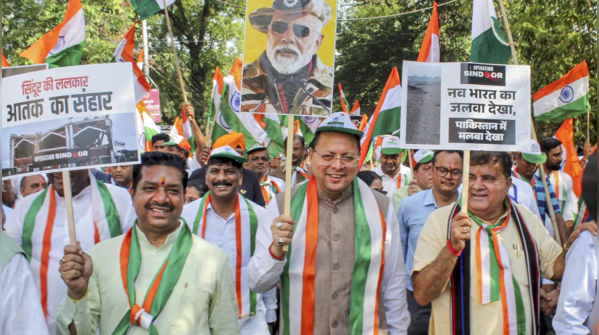 UK CM Dhami participates