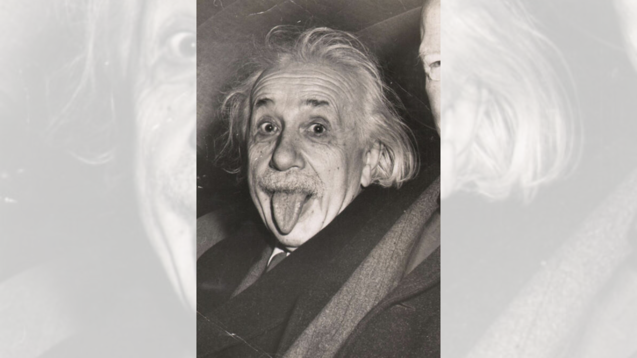The tongue-out genius