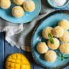 Mango coconut laddoos 