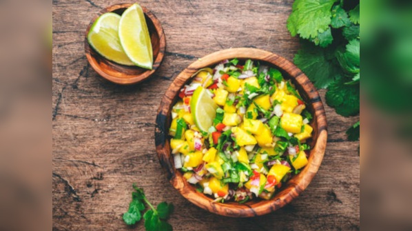 Chatpata mango salad