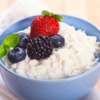 Cottage cheese & fruit “spoons”