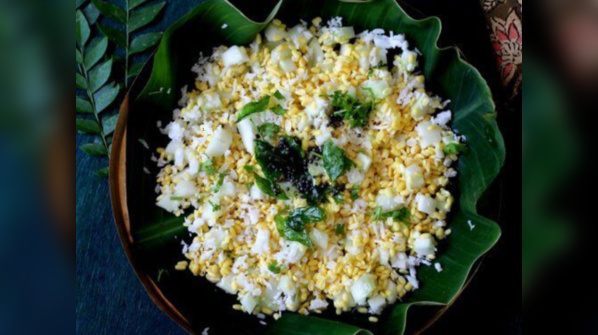 Curd moong salad