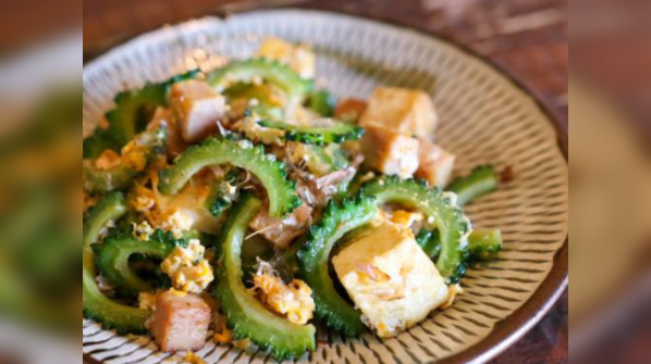 Bitter gourd stir-fry