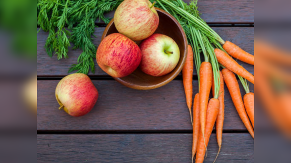 Carrot and apple salad
