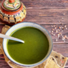 Palak and methi soup