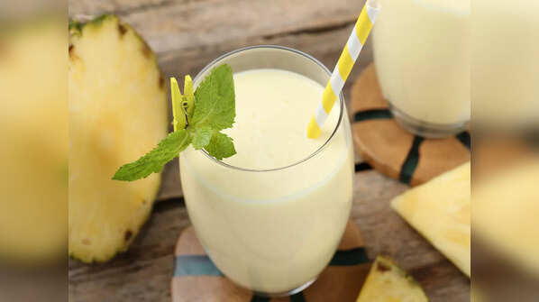 Cottage Cheese Pineapple Shake