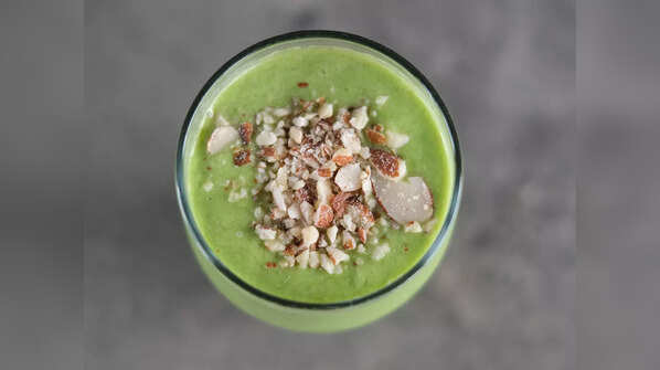 Avocado Spinach Protein Shake