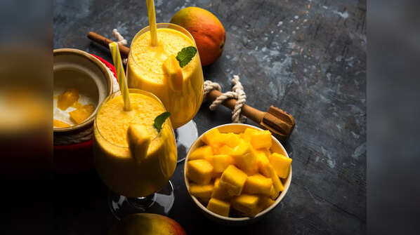 Mango Paneer Shake