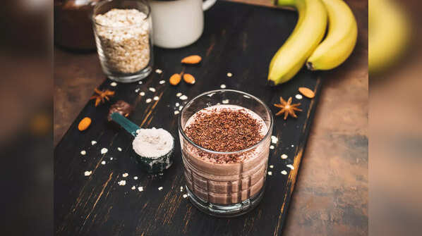 Chocolate Oat Protein Shake