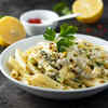White pasta