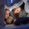 Storytime in the dark