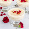 Rose pista sabja pudding