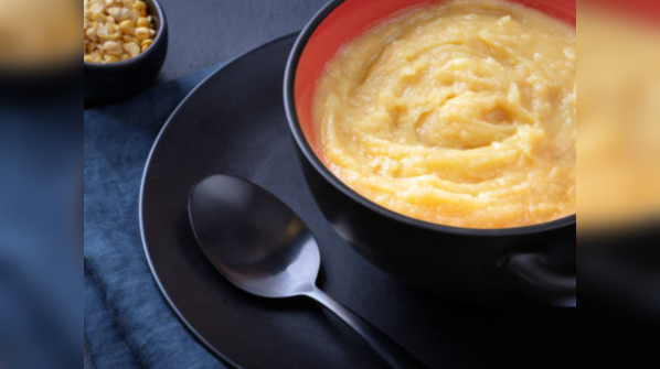 Besan porridge twist