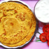 Fluffy besan pancakes