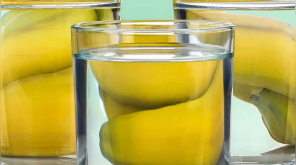 How to make banana peel water?