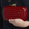 The sleek clutch bags 