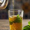 Mint and green tea