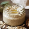 Calming oatmeal face mask