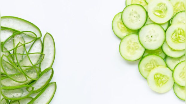 Cucumber and aloe vera