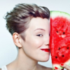 Watermelon face mask
